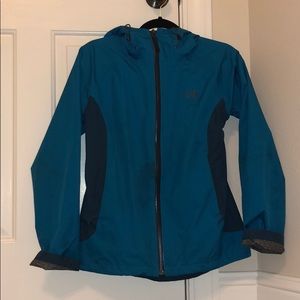 North face hooded rain jacket